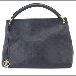 AUTHENTIC Louis Vuitton Artsy MM Black Neverfull plus wallet (never used)